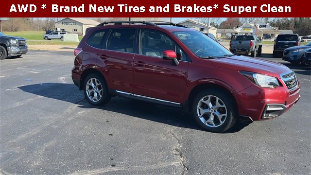 Used 2017 Subaru Forester Touring with VIN JF2SJATC8HH464492 for sale in Rockford, MI