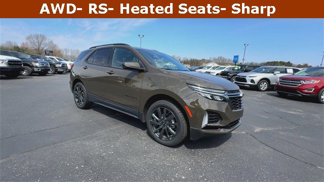Used 2023 Chevrolet Equinox RS with VIN 3GNAXWEG4PL213451 for sale in Rockford, MI