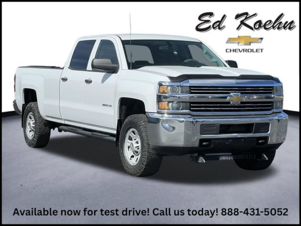 Used 2015 Chevrolet Silverado 2500 HD Work Truck Truck