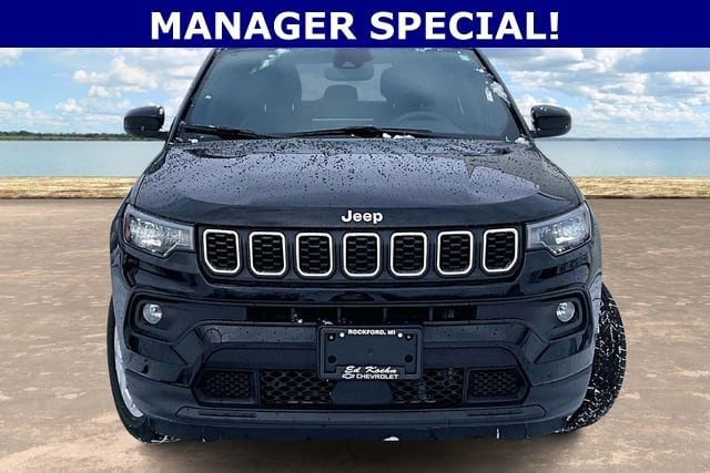 Used 2024 Jeep Compass Latitude with VIN 3C4NJDBN9RT111407 for sale in Rockford, MI