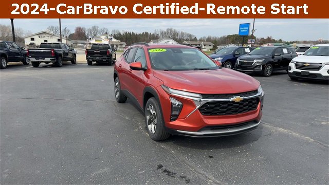 Used 2024 Chevrolet Trax LT with VIN KL77LHE20RC025844 for sale in Rockford, MI