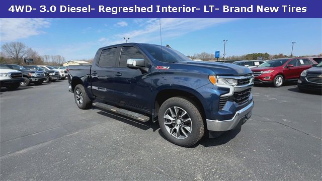 Used 2022 Chevrolet Silverado 1500 LT with VIN 1GCUDDET5NZ573804 for sale in Rockford, MI