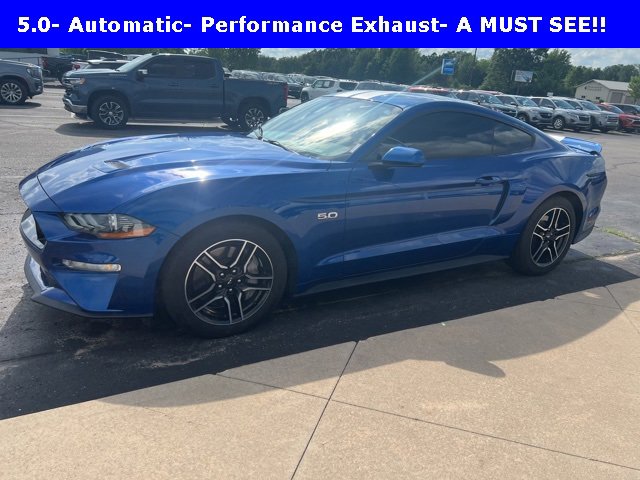 Used 2018 Ford Mustang GT with VIN 1FA6P8CF8J5183758 for sale in Rockford, MI