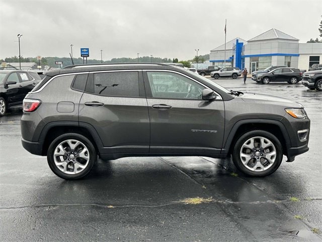 Used 2021 Jeep Compass Limited with VIN 3C4NJDCB7MT544835 for sale in Rockford, MI