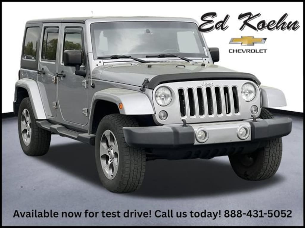 Used 2016 Jeep Wrangler Unlimited Sahara