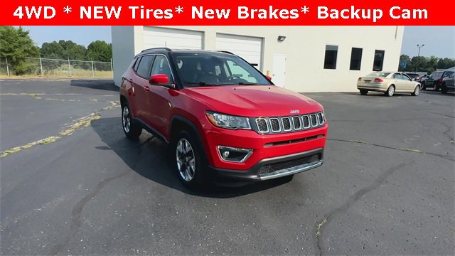 Used 2018 Jeep Compass Limited with VIN 3C4NJDCB0JT283253 for sale in Rockford, MI