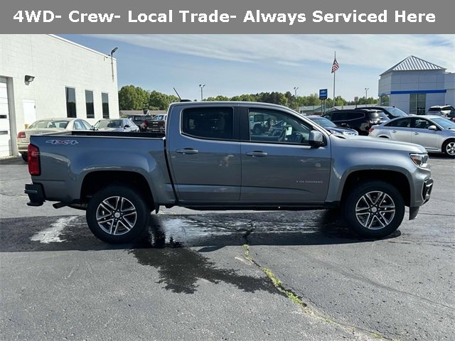 Used 2021 Chevrolet Colorado Work Truck with VIN 1GCGTBEN6M1161233 for sale in Rockford, MI