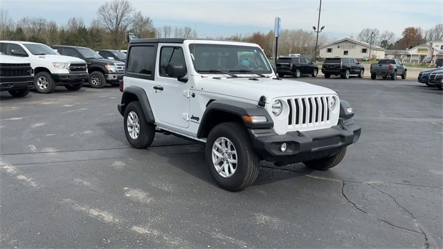 Used 2023 Jeep Wrangler 2-Door Sport S with VIN 1C4GJXANXPW659256 for sale in Rockford, MI