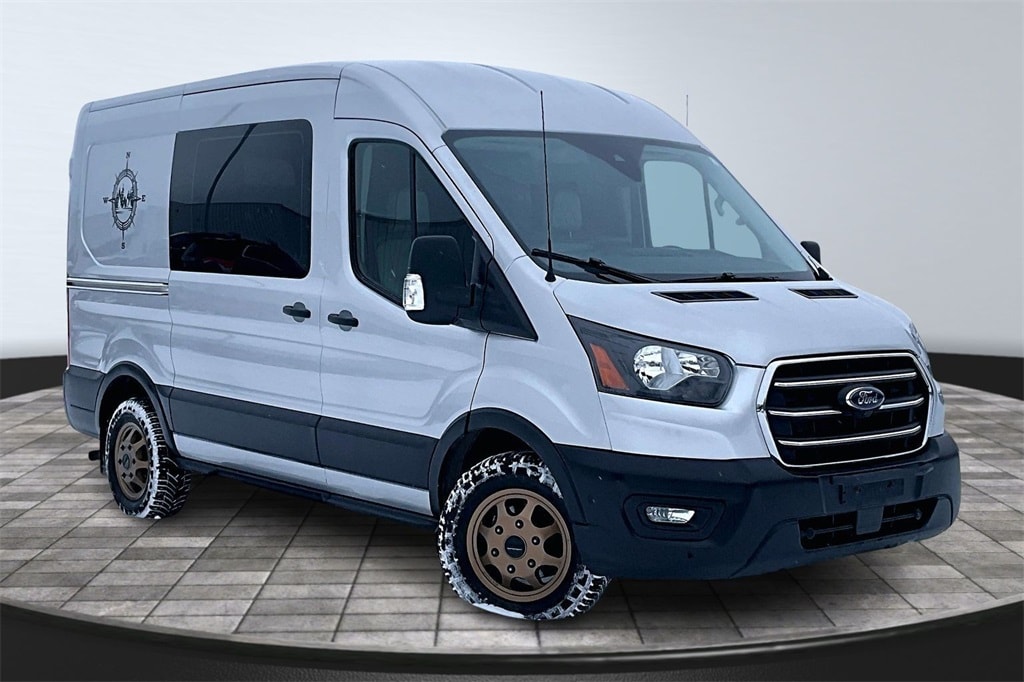Used 2020 Ford Transit-150 Crew Van Medium Roof Van