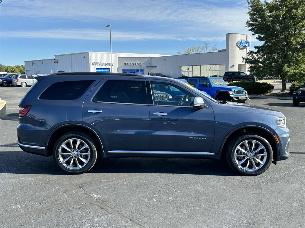 Used 2021 Dodge Durango Citadel with VIN 1C4RDJEG0MC805895 for sale in Greenville, MI