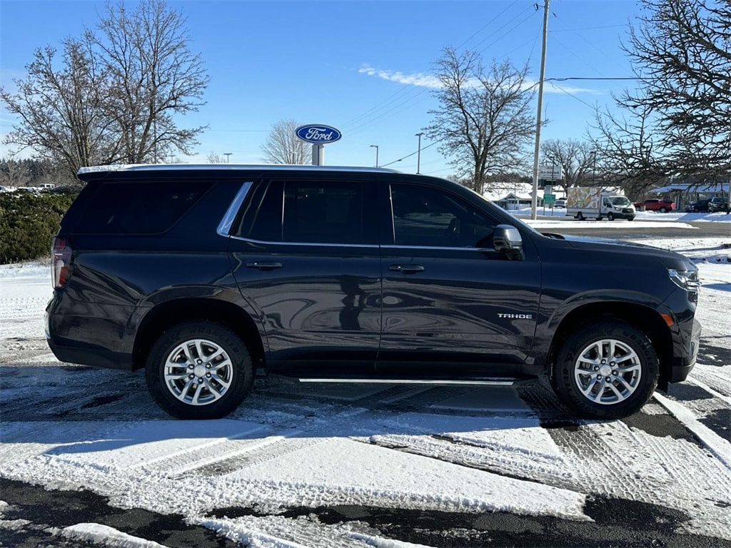Used 2023 Chevrolet Tahoe LS with VIN 1GNSKMKD1PR182539 for sale in Greenville, MI