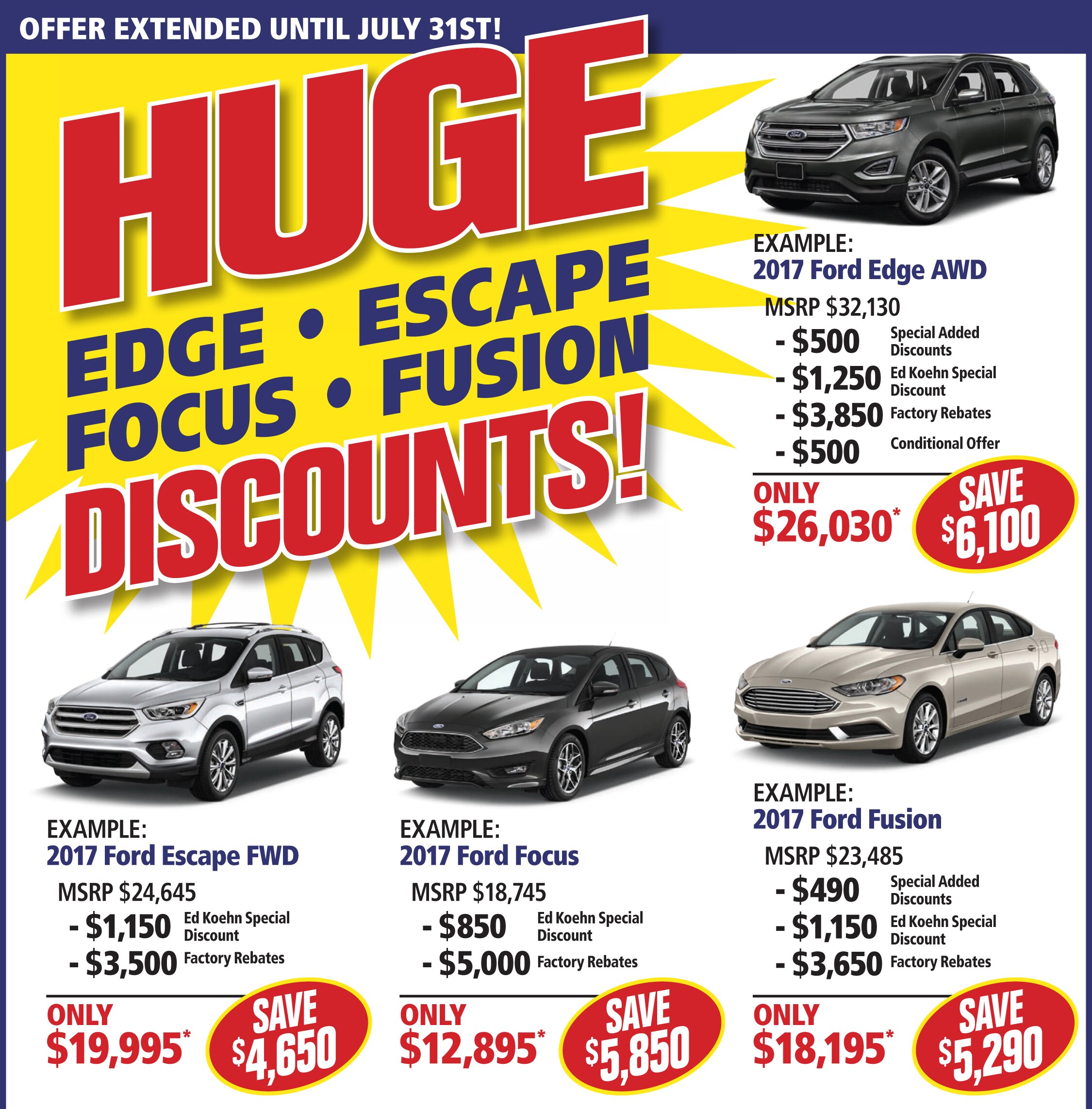 Special Event Ed Koehn Ford Lincoln of Greenville