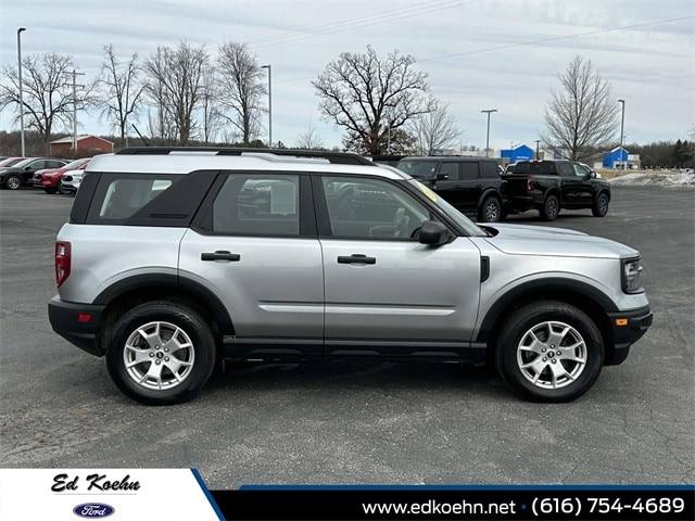 Used 2022 Ford Bronco Sport Base with VIN 3FMCR9A63NRD06803 for sale in Greenville, MI