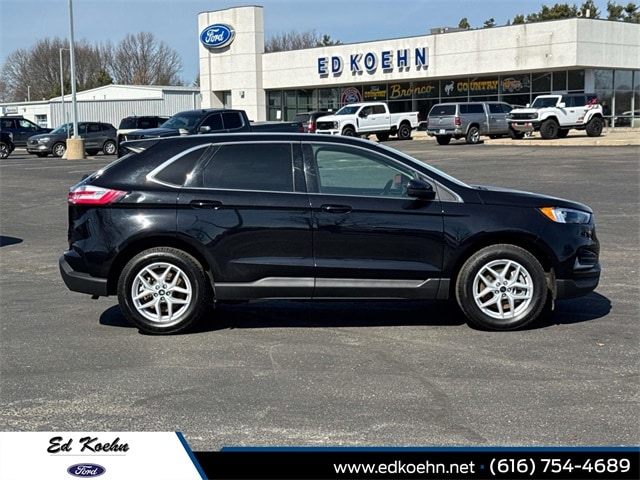 Used 2024 Ford Edge SEL with VIN 2FMPK4J9XRBA71419 for sale in Greenville, MI