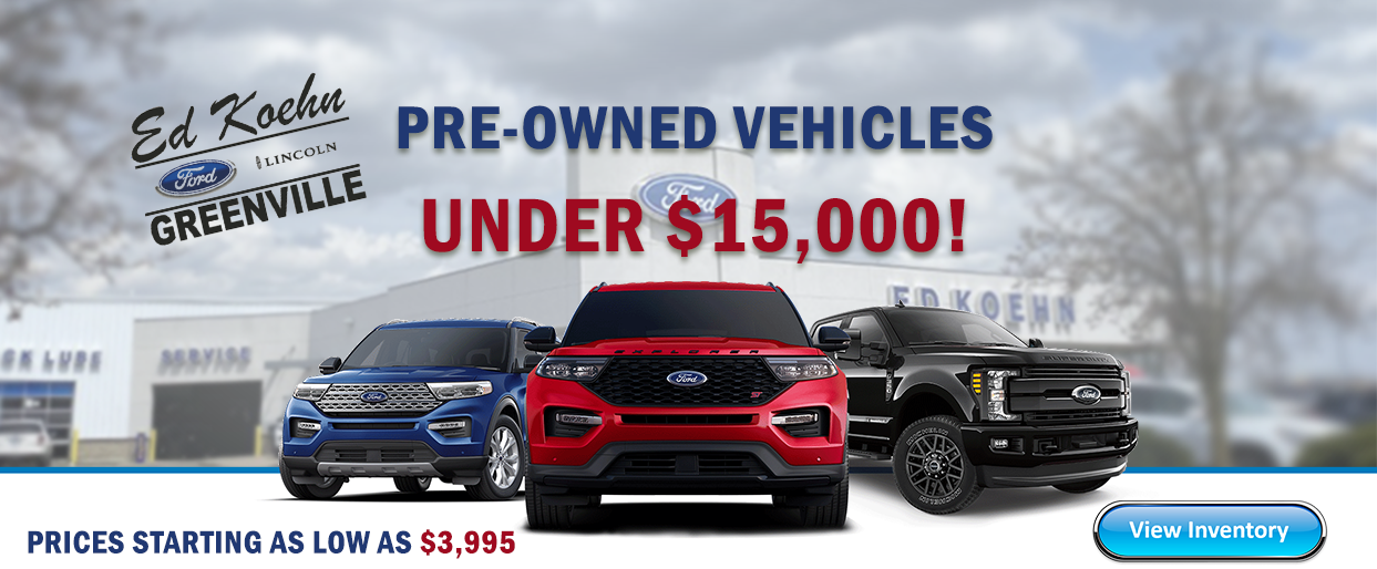Ed Koehn Ford Lincoln of Greenville Ford & Lincoln Dealer Greenville MI