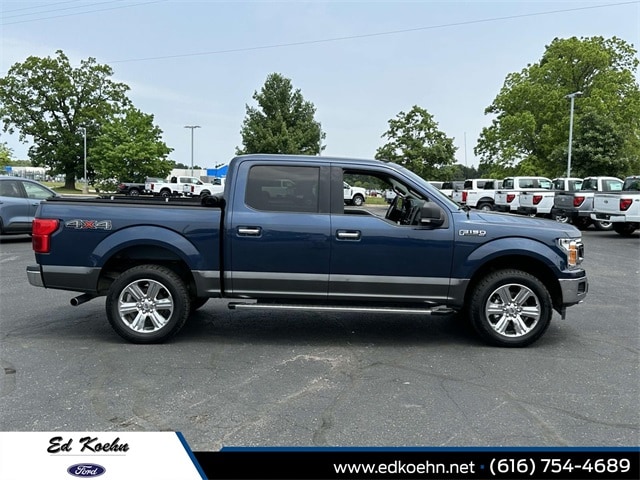 Used 2019 Ford F-150 XLT with VIN 1FTEW1E46KFA79261 for sale in Greenville, MI