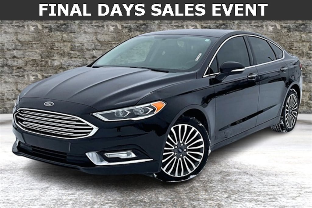 Used 2018 Ford Fusion Titanium Sedan