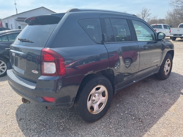 Used 2014 Jeep Compass Sport with VIN 1C4NJDAB8ED805237 for sale in Greenville, MI