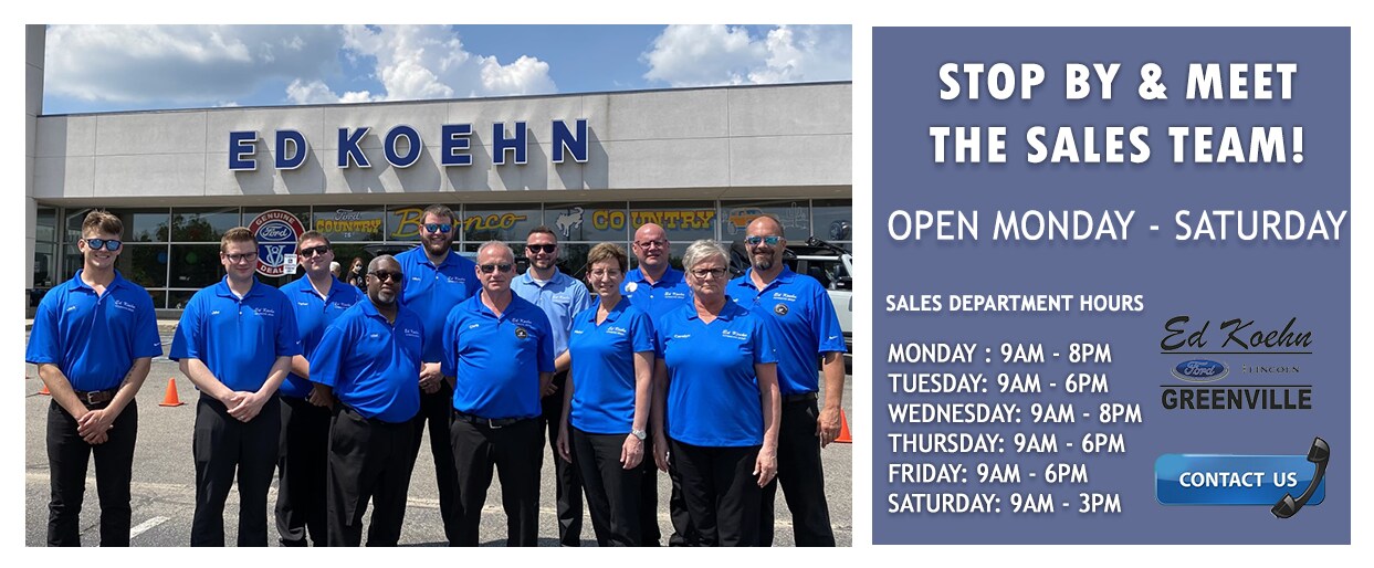 Ed Koehn Ford Lincoln of Greenville Ford & Lincoln Dealer Greenville MI