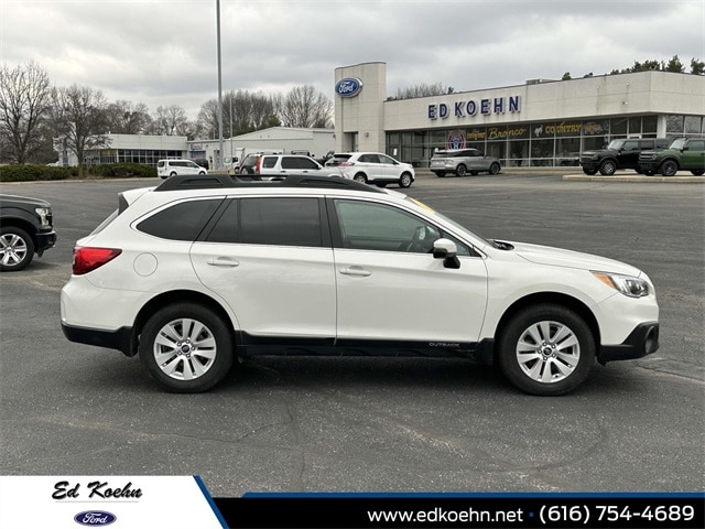 Used 2017 Subaru Outback Premium with VIN 4S4BSAHC2H3415124 for sale in Greenville, MI