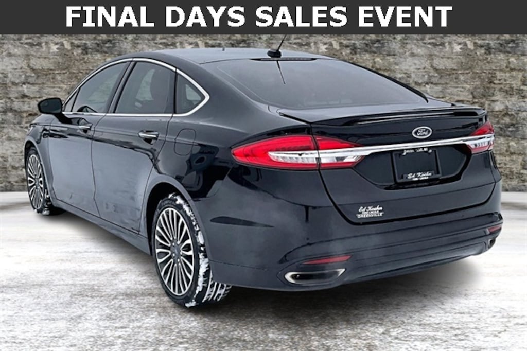 Used 2018 Ford Fusion Titanium Sedan
