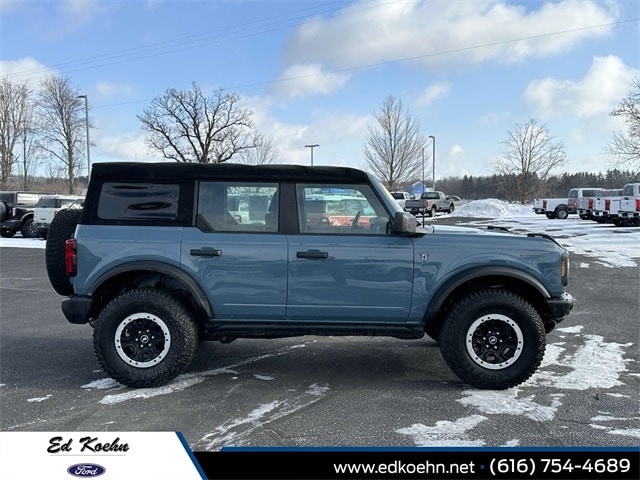 Used 2022 Ford Bronco 4-Door Base with VIN 1FMEE5DP0NLA74855 for sale in Greenville, MI