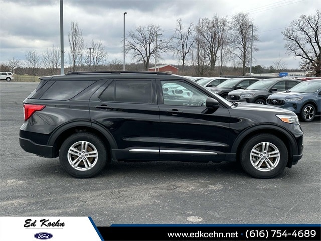 Used 2024 Ford Explorer XLT with VIN 1FMSK8DH7RGA05388 for sale in Greenville, MI