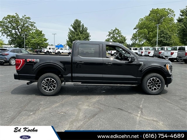 Used 2022 Ford F-150 XLT with VIN 1FTEW1EP1NKD74421 for sale in Greenville, MI