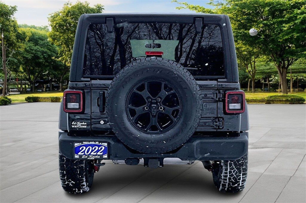 Used 2022 Jeep Wrangler Unlimited Willys SUV