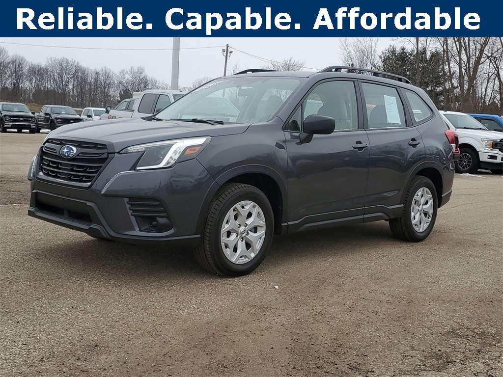 Used 2022 Subaru Forester Base with VIN JF2SKACC0NH462647 for sale in Wayland, MI