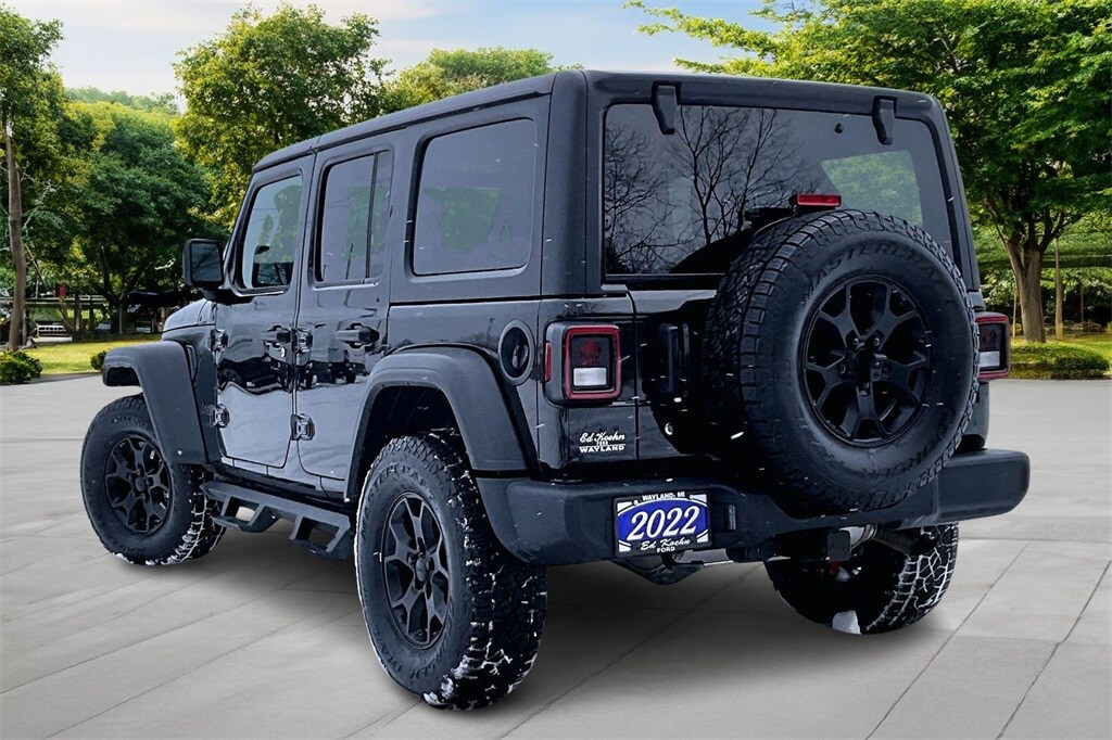 Used 2022 Jeep Wrangler Unlimited Willys SUV