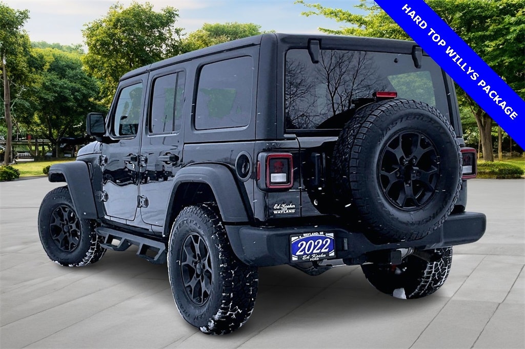 Used 2022 Jeep Wrangler Unlimited Willys SUV