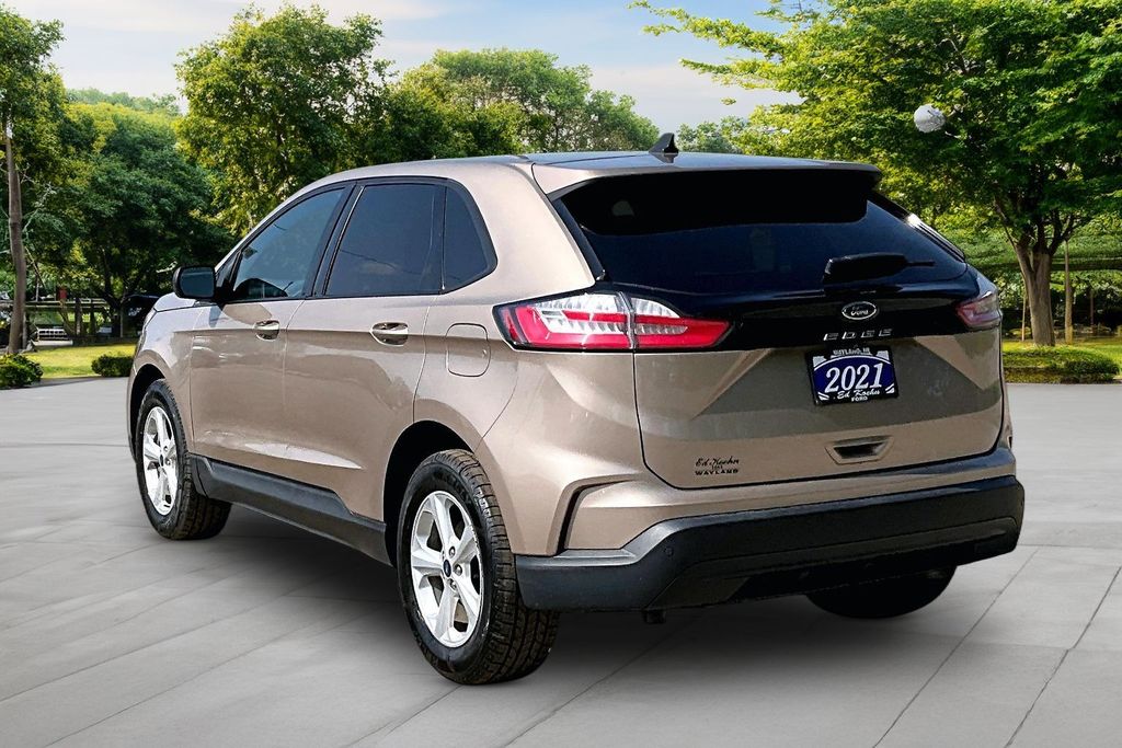 Used 2021 Ford Edge SE with VIN 2FMPK3G93MBA33234 for sale in Wayland, MI