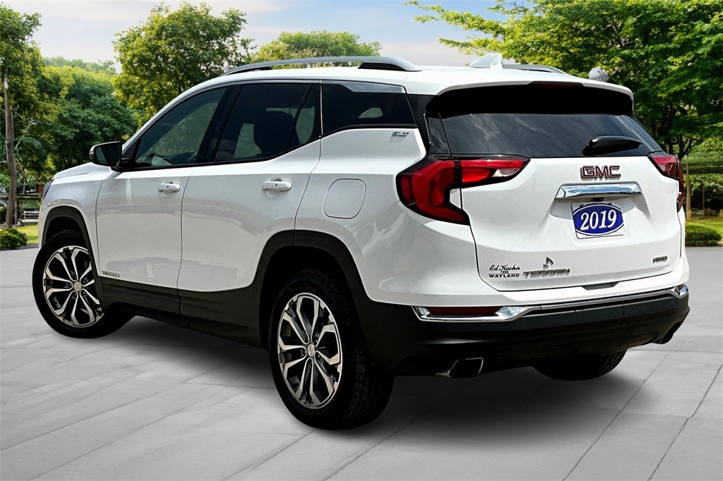 Used 2019 GMC Terrain SLT with VIN 3GKALVEX0KL177348 for sale in Wayland, MI