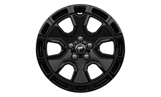 17 inch Ebony Black-Painted Aluminum wheel