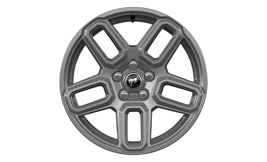 17 inch Carbonized Gray High-Gloss Aluminum wheel