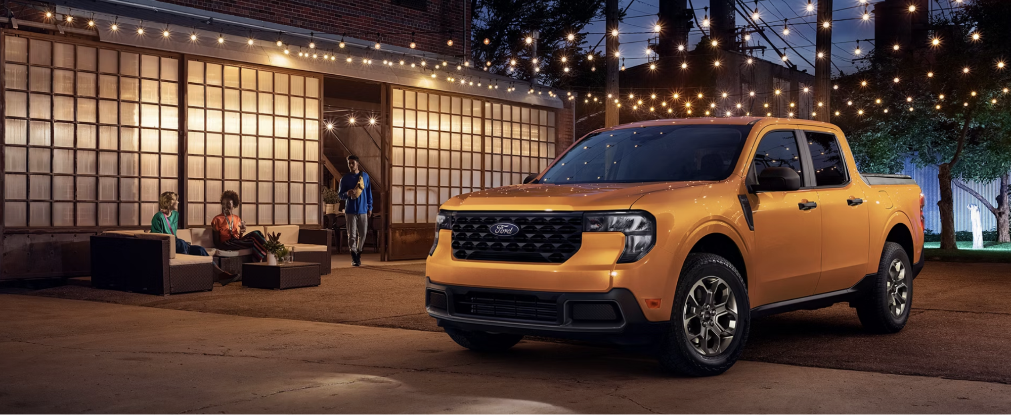 The 2026 Ford Maverick in Orange Fury