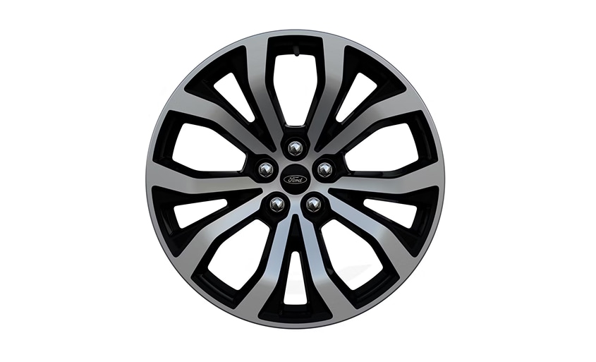 20 Ebony-Painted Machined Aluminum