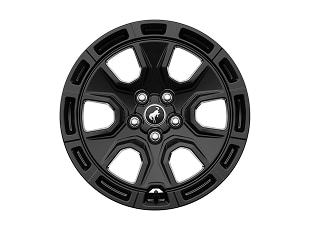 17 Ebony Black-Painted Aluminum
