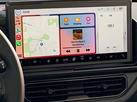 SYNC 4 With Wireless Apple CarPlay and Android Auto Compatibility
