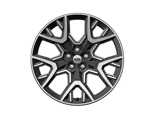 21-Inch Dark Alloy Painted Machined Aluminum