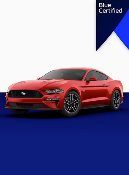 Blue Certified vehicle