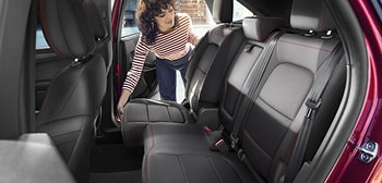 Sliding Second-Row Seats