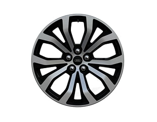 20-Inch Ebony Machined-Painted Aluminum