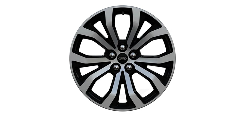 20-Inch Ebony Machined-Painted Aluminum