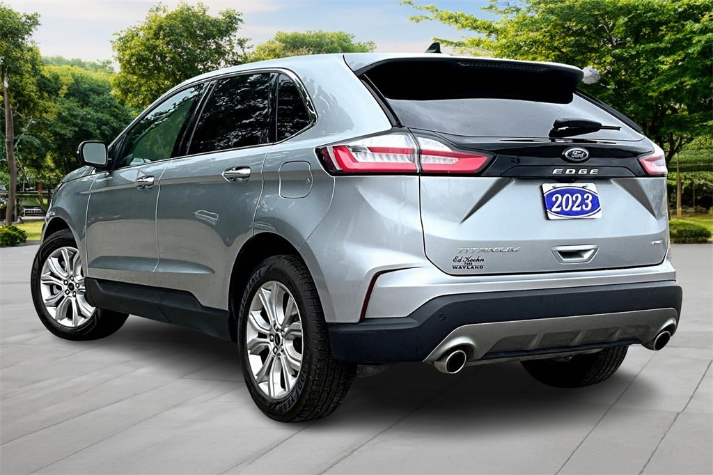 Used 2023 Ford Edge Titanium with VIN 2FMPK4K9XPBA44183 for sale in Wayland, MI