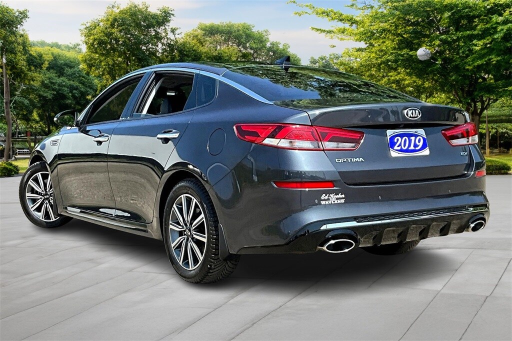 Used 2019 Kia Optima EX with VIN 5XXGU4L13KG315374 for sale in Wayland, MI