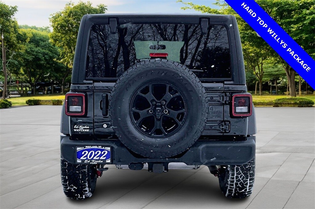 Used 2022 Jeep Wrangler Unlimited Willys SUV
