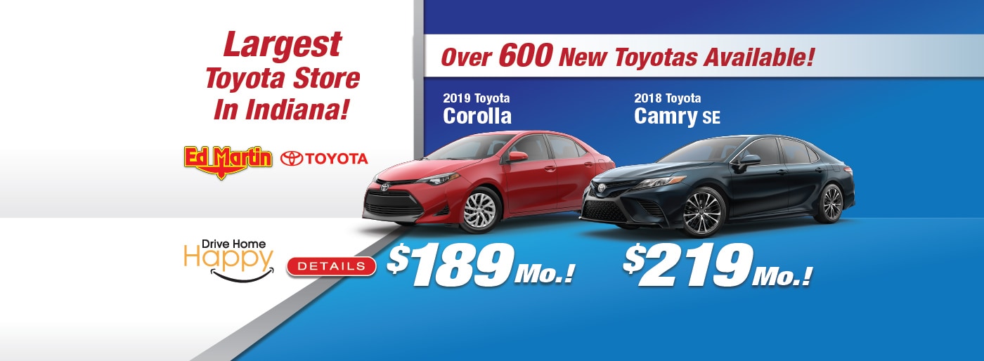 New and Used Toyota Dealer Noblesville | Ed Martin Toyota