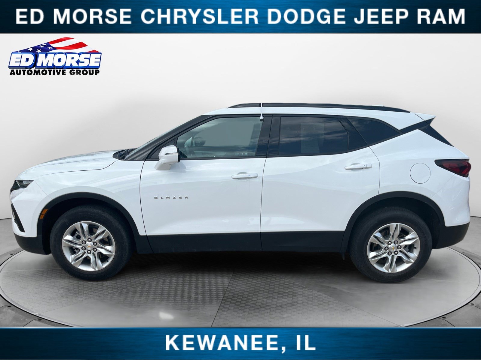 Used 2022 Chevrolet Blazer 2LT with VIN 3GNKBCR45NS215052 for sale in Kewanee, IL